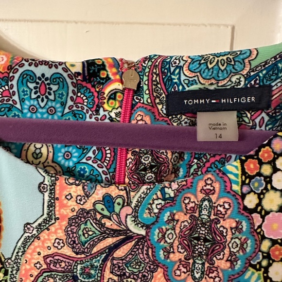 Tommy Hilfiger Dress - Multi Colored - Size 14 - Picture 4 of 10